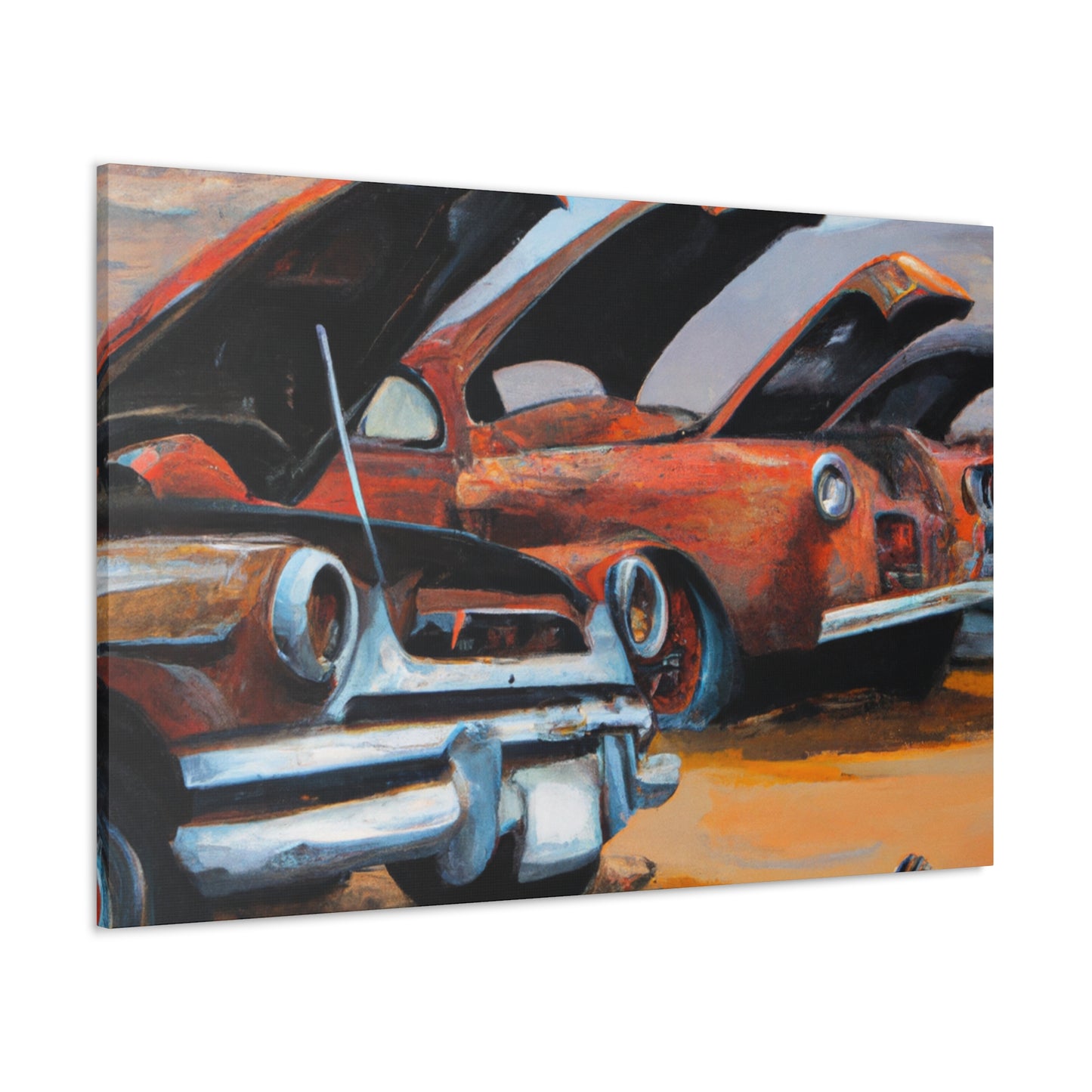 Conrad Steevens Beat Up Bangers - Canvas