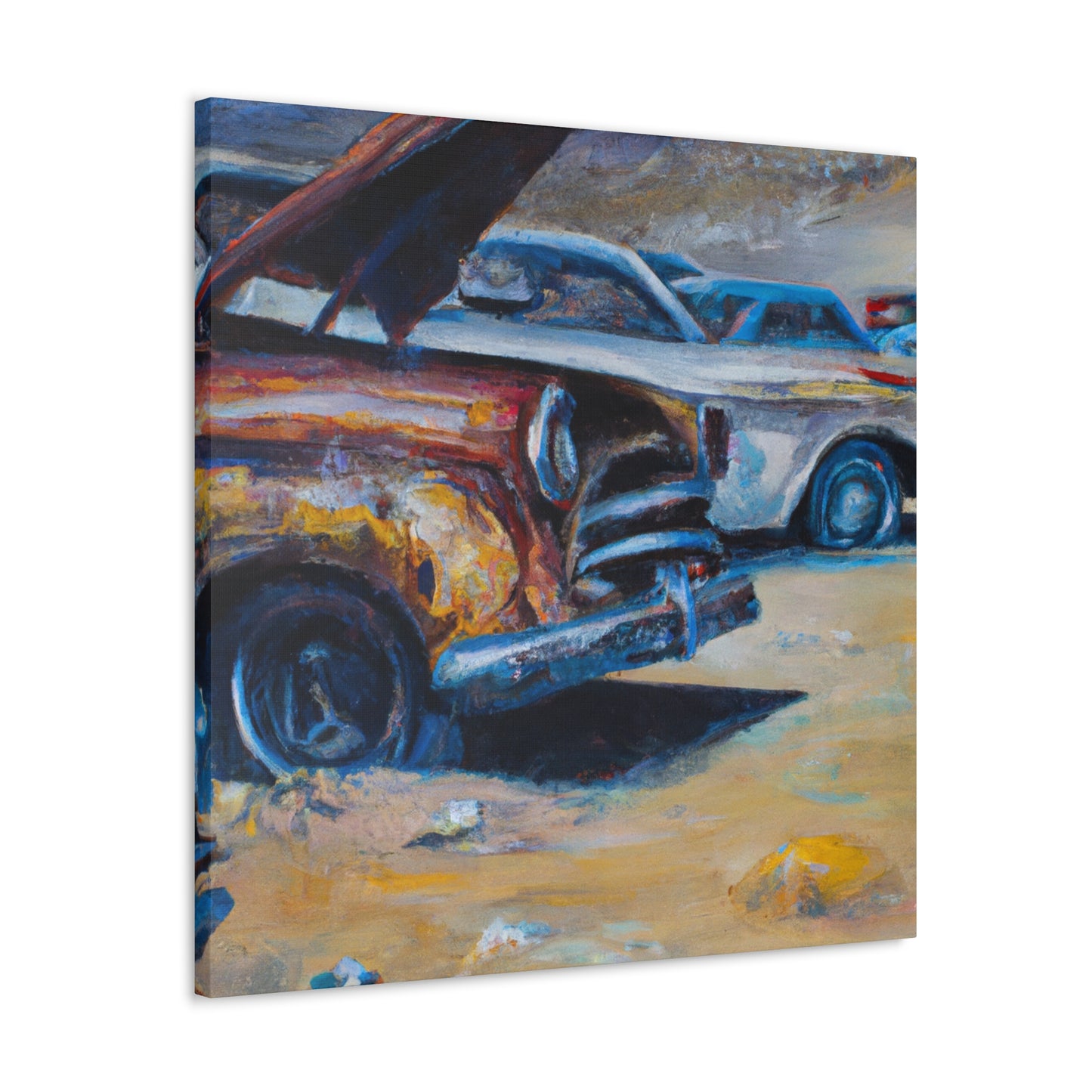 Conrad Steevens Beat Up Bangers - Canvas