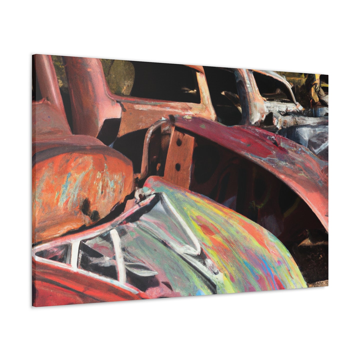 "Colorful Expressions: Conrad Steevens Canvas Art Collection" - Canvas